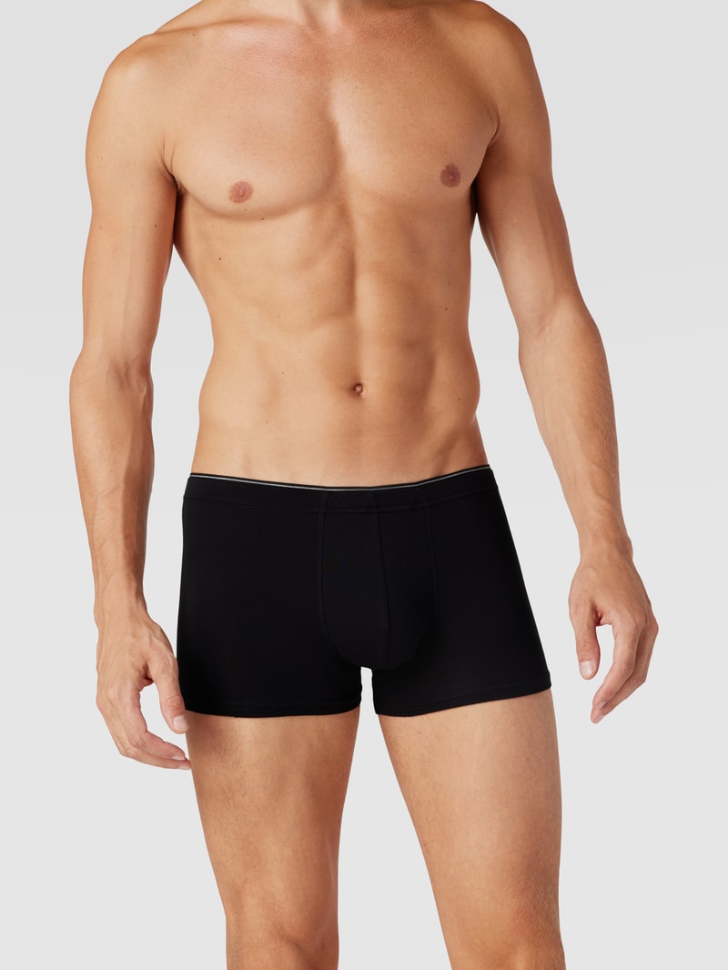 Trunks mit elastischem Bund im 3er-Pack in graphit