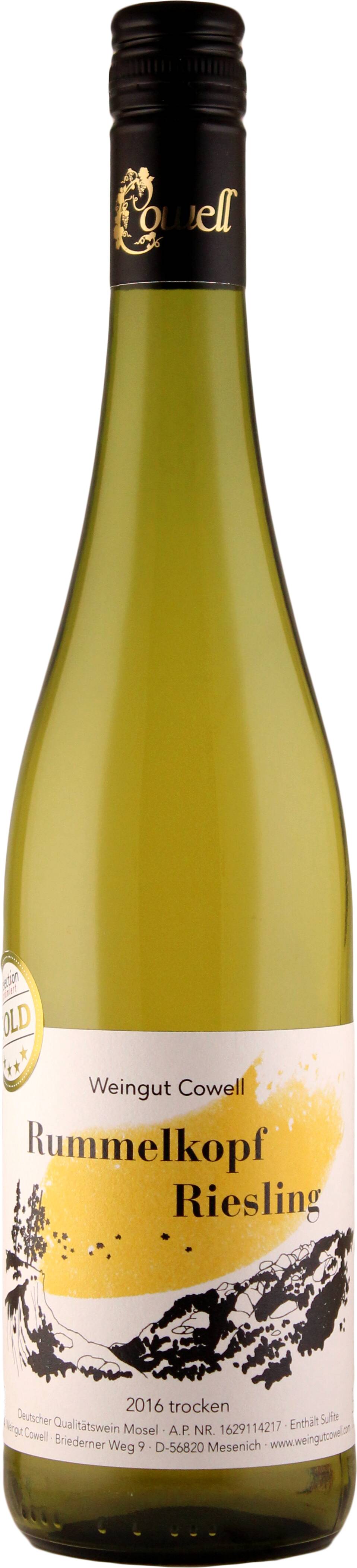 Weingut Cowell Rummelkopf Riesling 2016