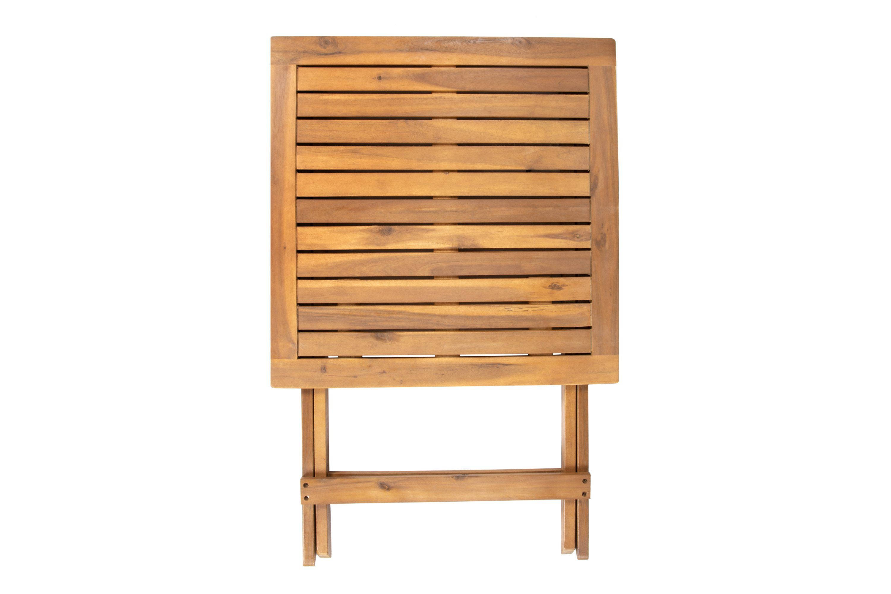 Liadomo Klapptisch Blossom (Tisch mit Klappgestell), Holztisch, Gartentisch, praktisch klappbar zum Verstauen
