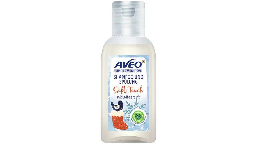 AVEO Limited EditionShampoo und Spülung mit Erdbeerduft 50 ml