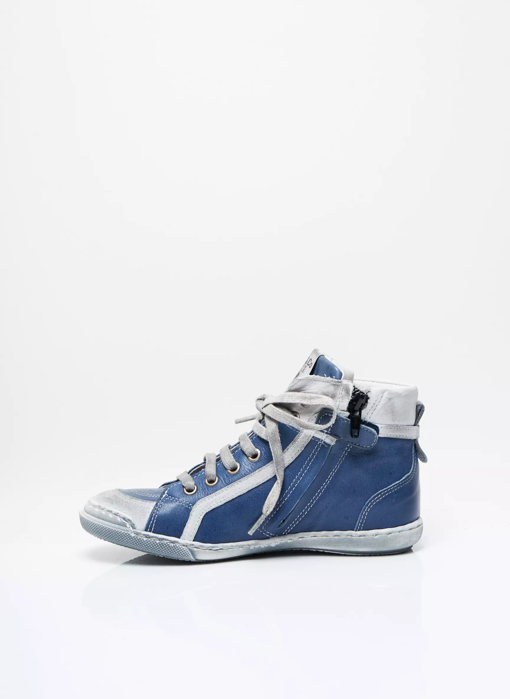 Bana Co Baskets Garcon couleur bleu