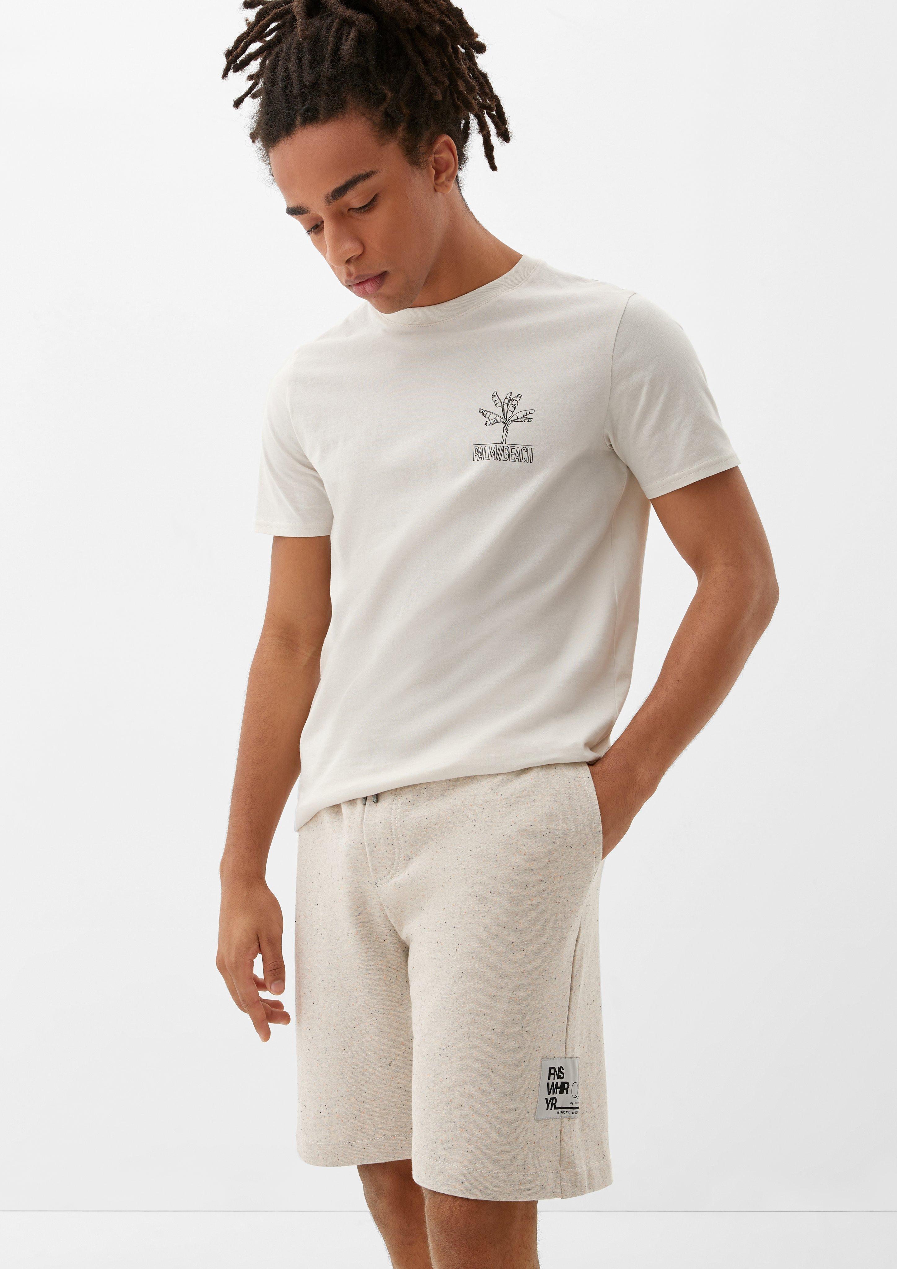 Relaxed: Melierte Shorts  2127964-80W0