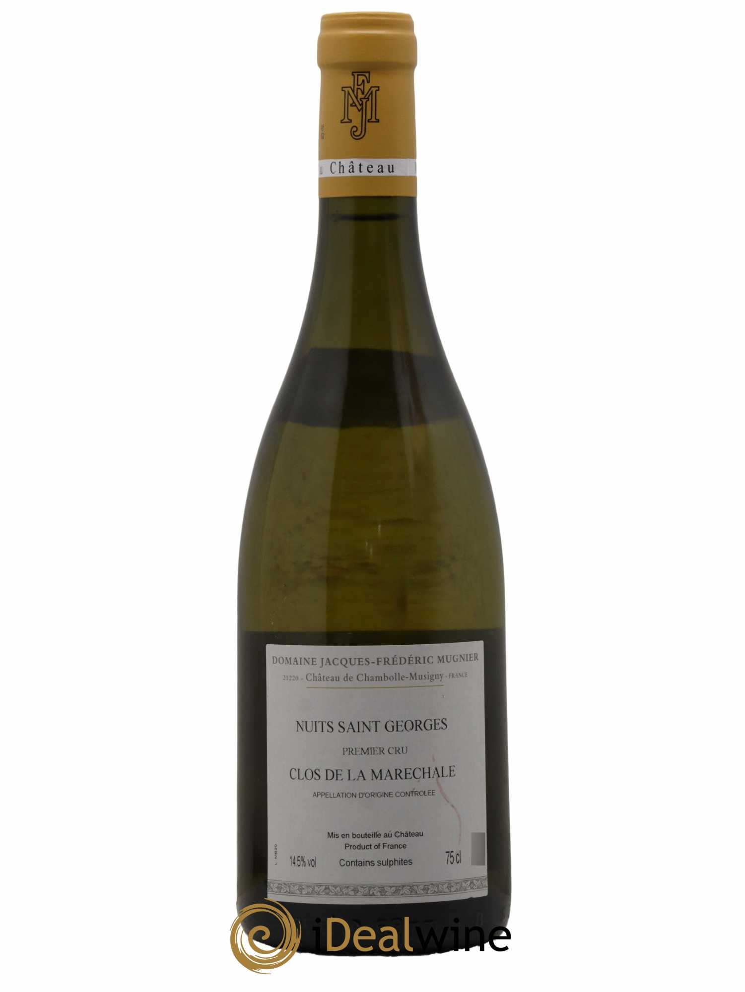 Nuits Saint-Georges 1er Cru Clos de La Maréchale Jacques-Frédéric Mugnier  2020 - Lot de 1 Bouteille