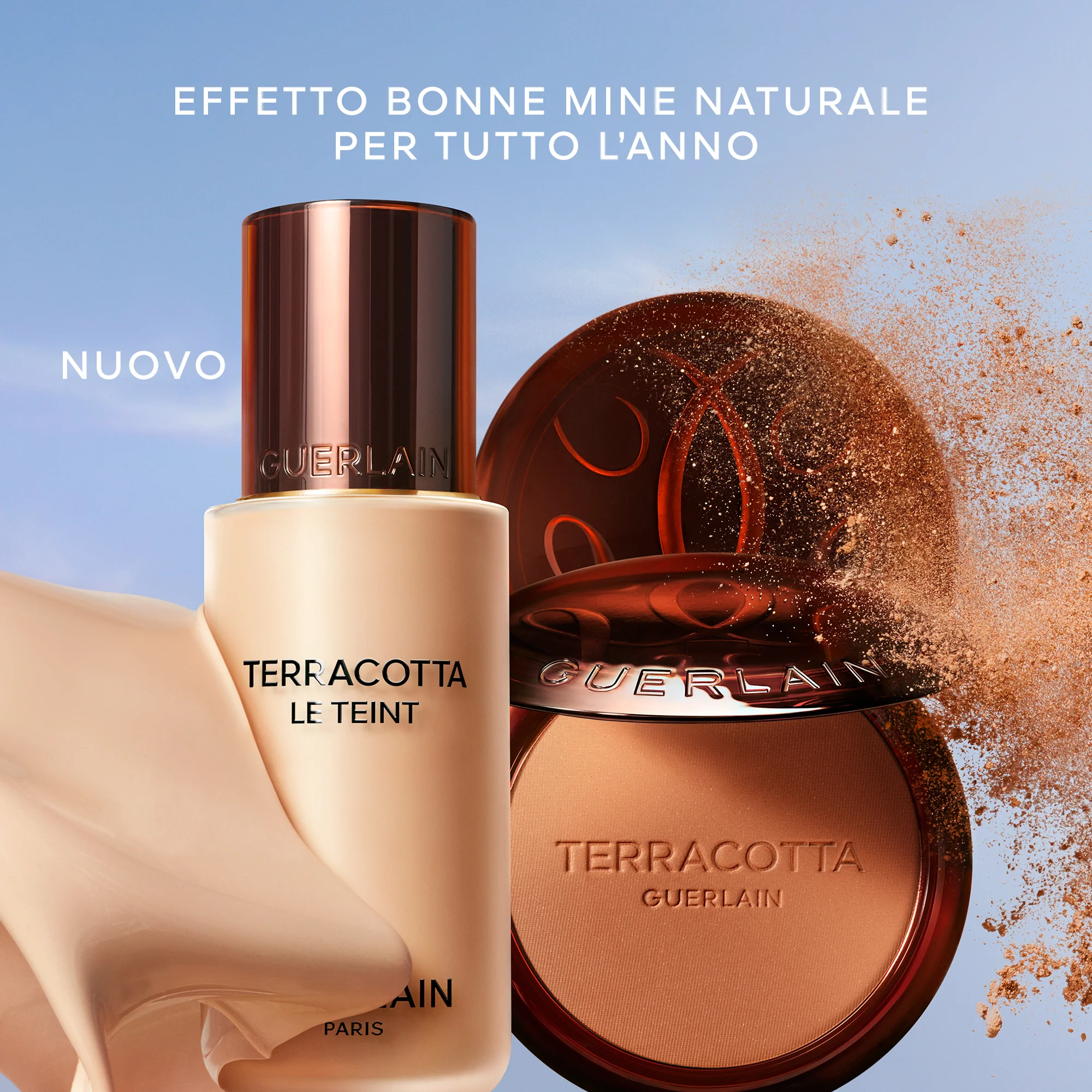 Terracotta La Poudre Bronzing - 96 % luonnollista alkuperää olevia ainesosia - Terra