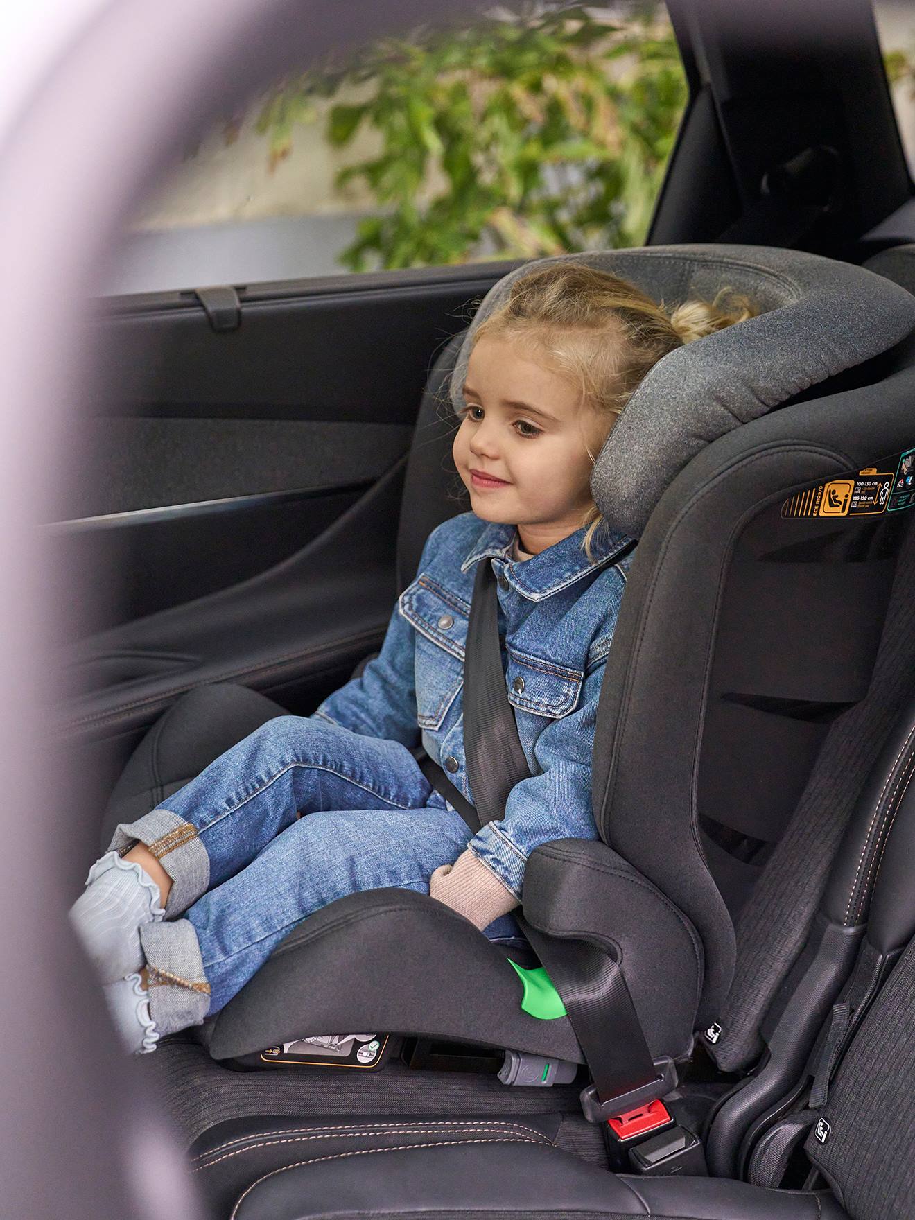 Siège-auto isofix I-Size groupe 2/3 Twiddly VERTBAUDET lot noir