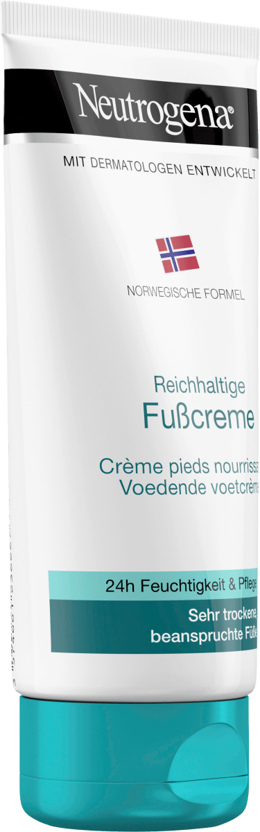 Fußcreme Trockene Haut, Norwegische Formel, 100 ml