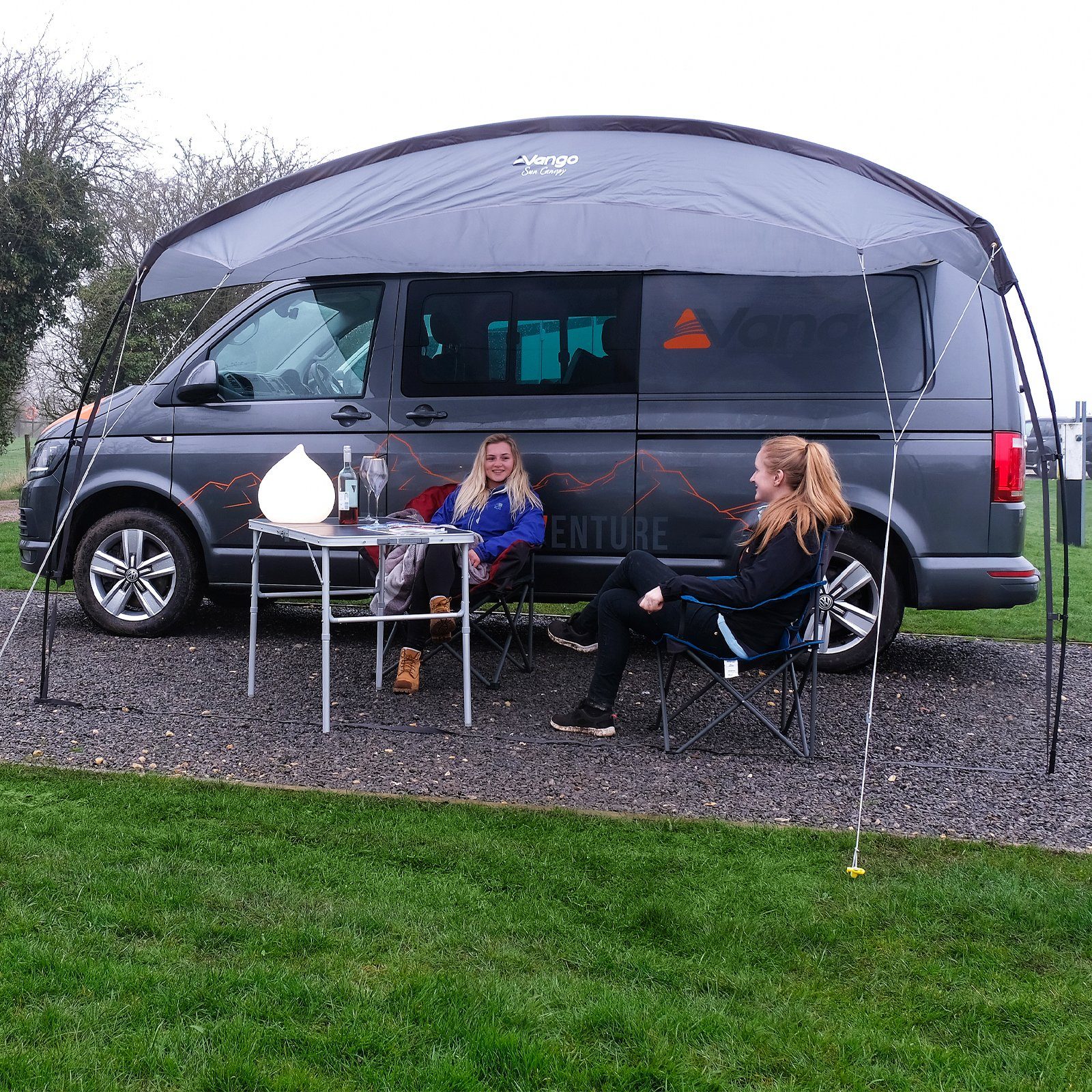 Vango Vorzelt Caravan Poled Sun Markise Wohnmobil, Van Bus Sonnensegel Vordach Keder 3 m