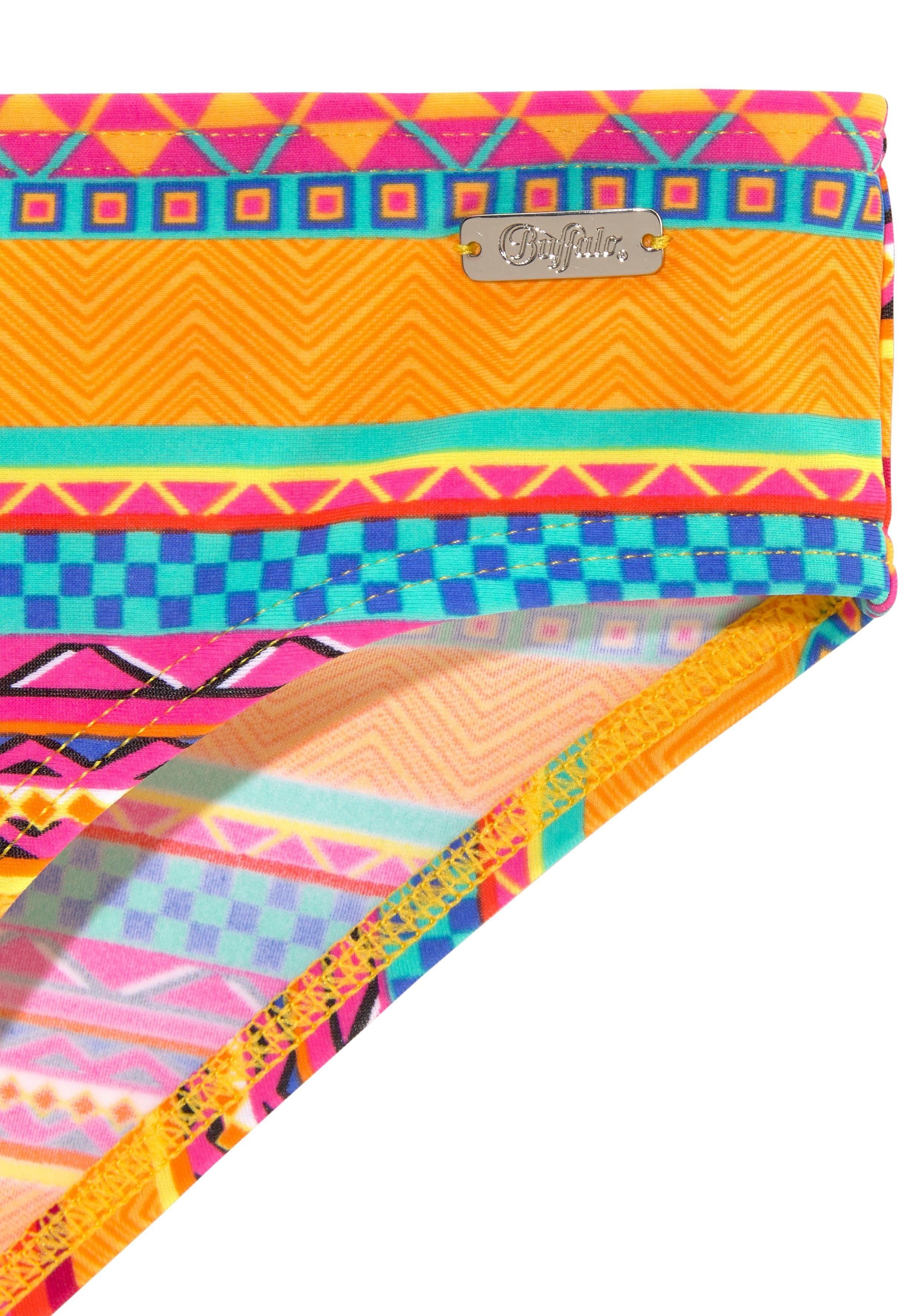 Buffalo Bandeau-Bikini Lux Kids mit abstraktem Druck
