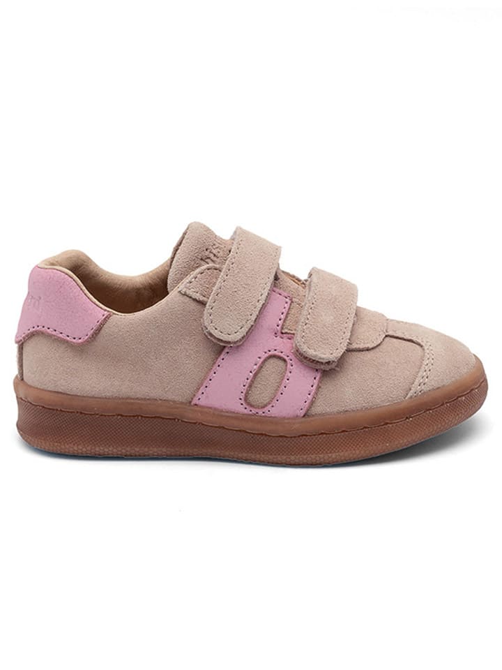 bisgaard Leder-Sneakers in Altrosa günstig kaufen