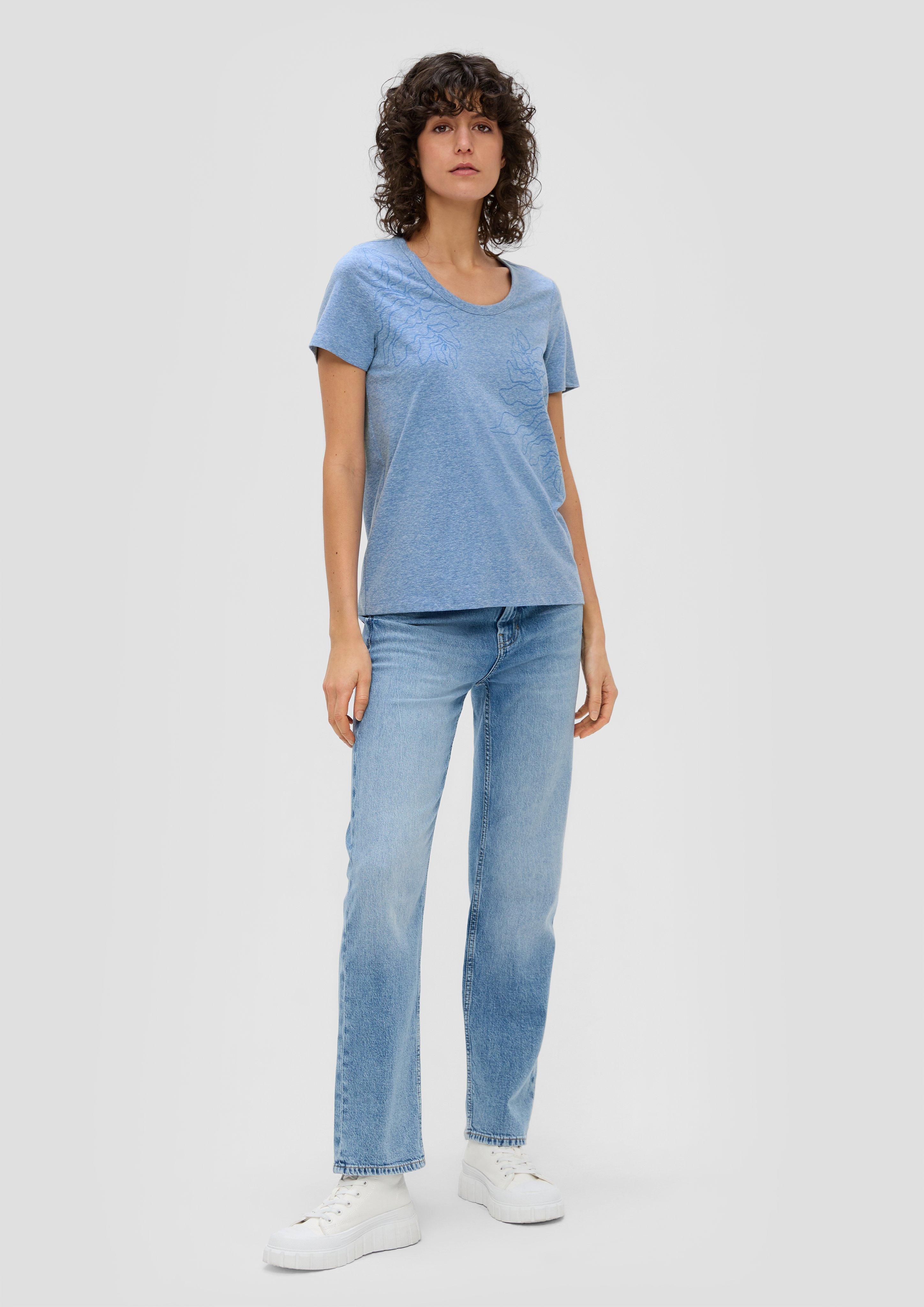 T-Shirt mit Stickerei  2144446-55D1