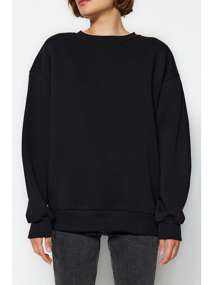 trendyol Sweatshirt in Schwarz günstig kaufen