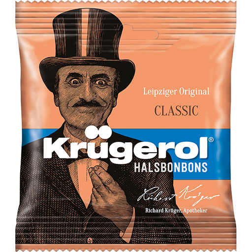 KRÜGEROL Halsbonbons zuckerhaltig  50 g  Bonbons