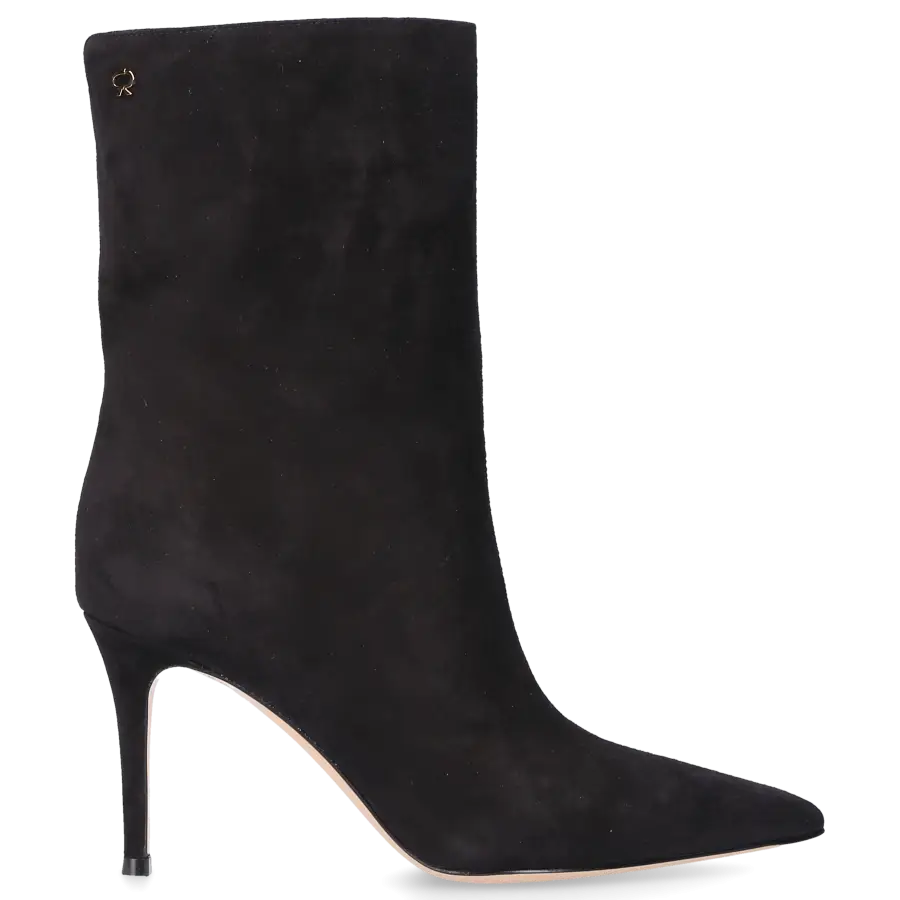 Gianvito Rossi - Klassische Stiefeletten REUS Veloursleder - schwarz