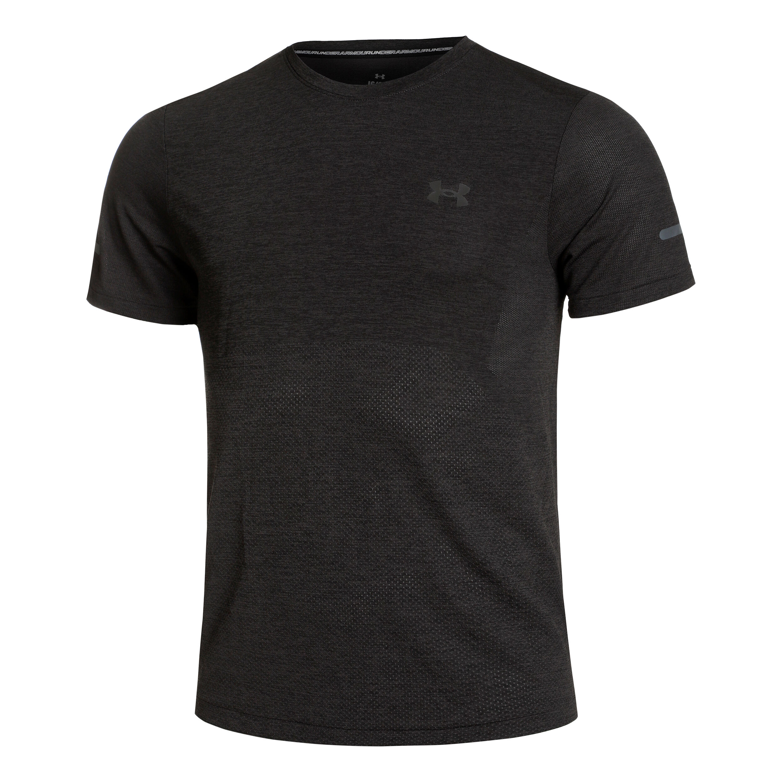 Seamless Stride Laufshirt Herren - Schwarz