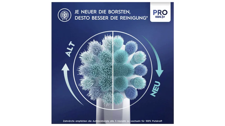 Oral-B Aufsteckbürsten Die Eiskönigin - Völlig Unverfroren II 4 Stück