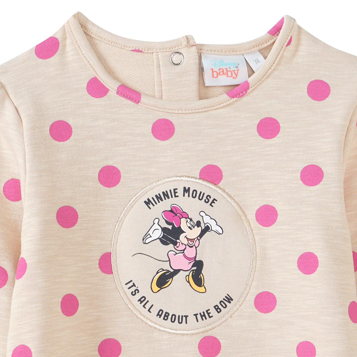 Minnie Maus Kleid mit Punkte-Allover