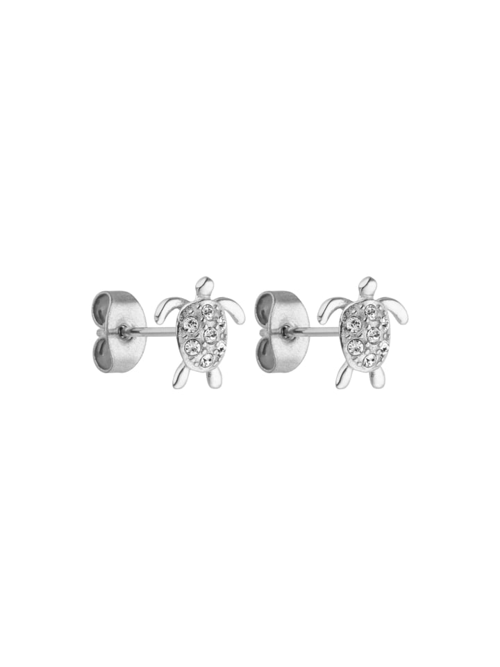 PURELEI Ohrringe White Turtle in Silber günstig kaufen onesize