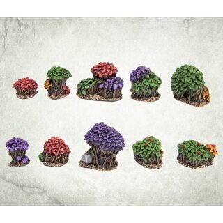 Dark Forest Basing Kit: Shrubs (10)