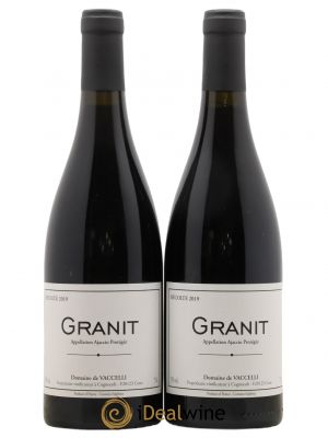 Ajaccio Granit Vaccelli  2019 - Lot de 2 Bouteilles
