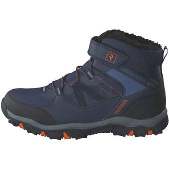 Run Lifewear Klett Boots in blau