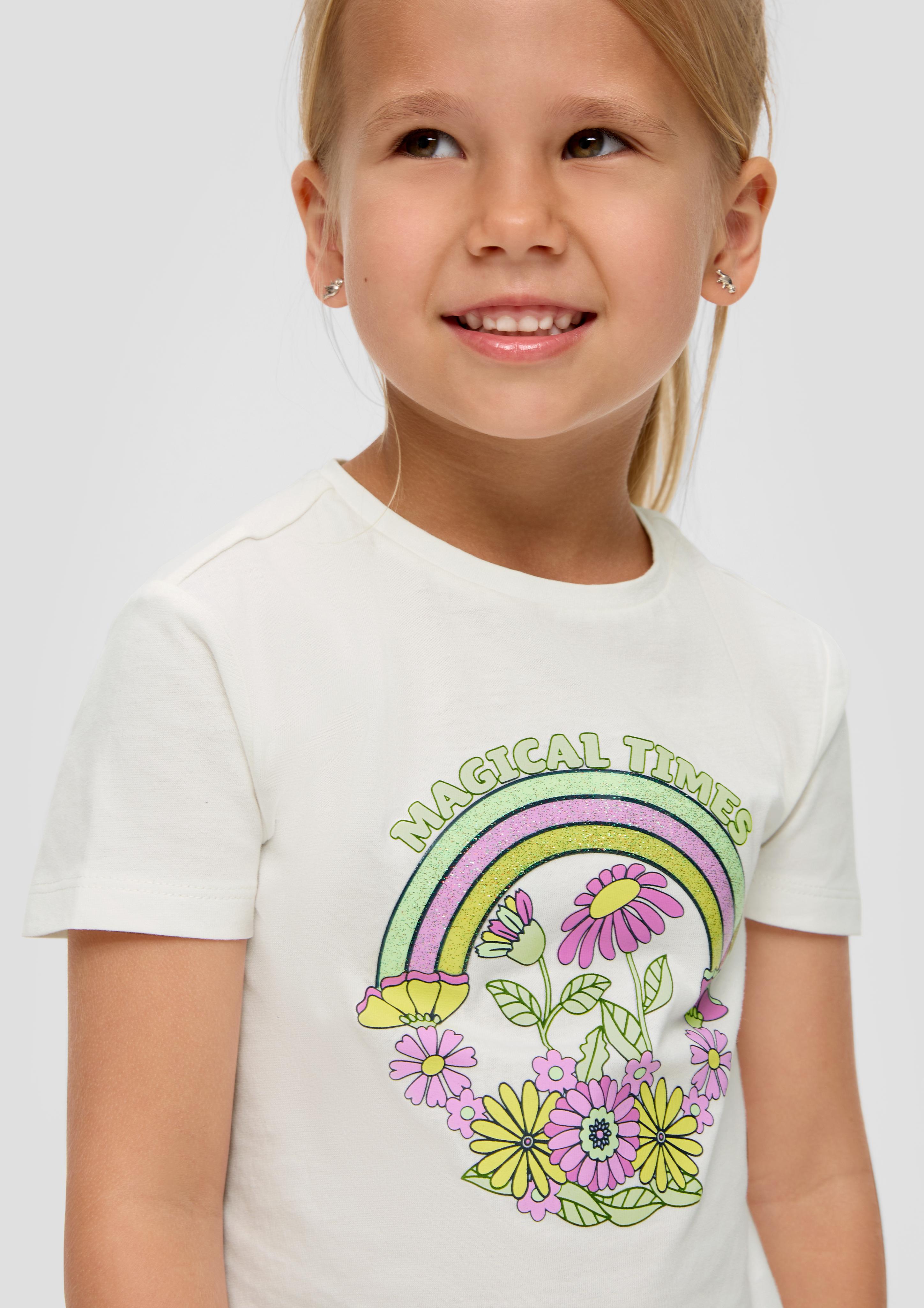 T-Shirt mit Frontprint  2142054-0210