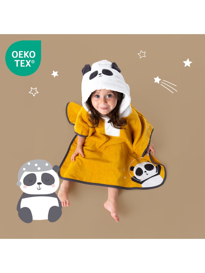 Schlummersack Frottee Badeponcho in Gold günstig kaufen