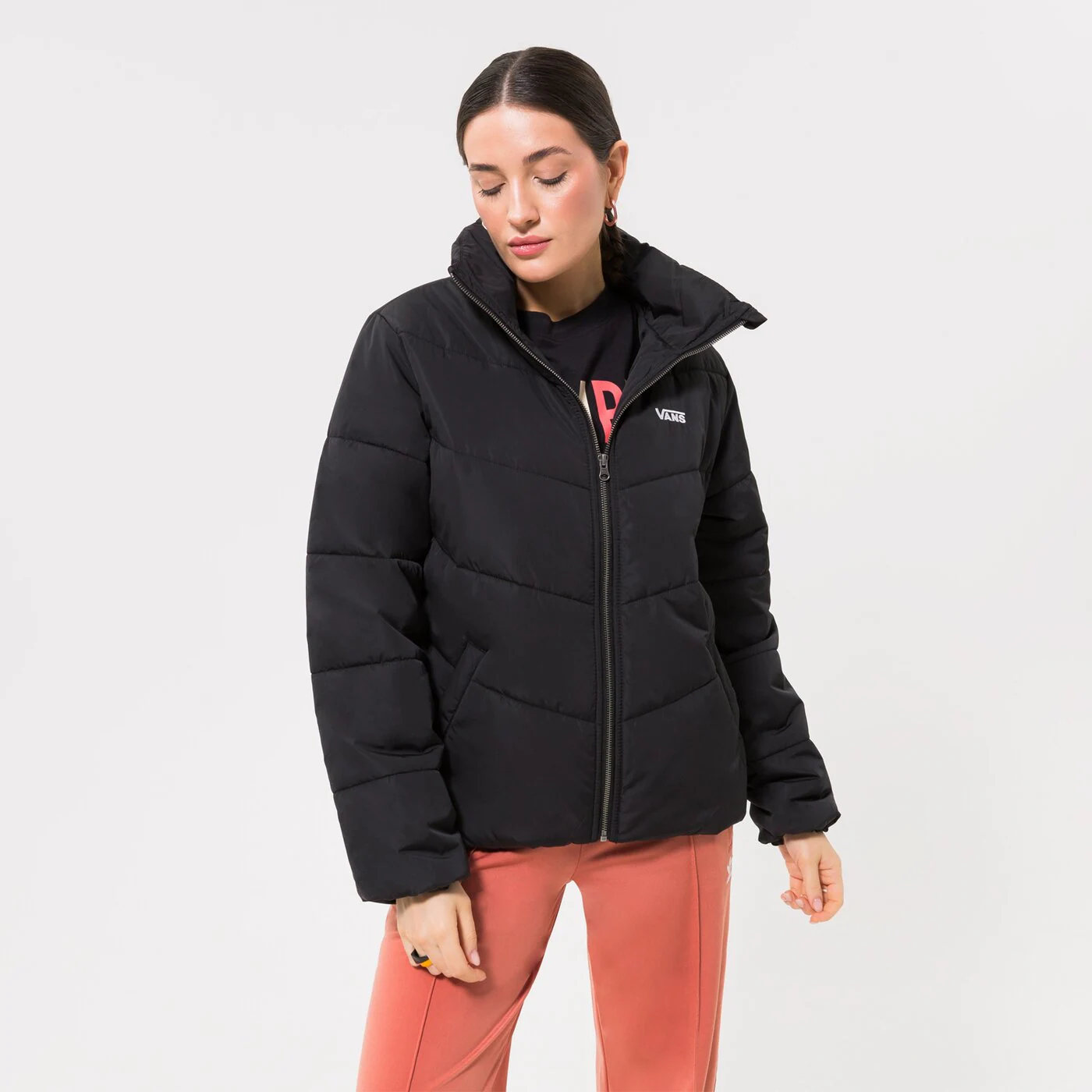 VANS JACKE WINTER FOUNDRY PUFF MTE Schwarz
