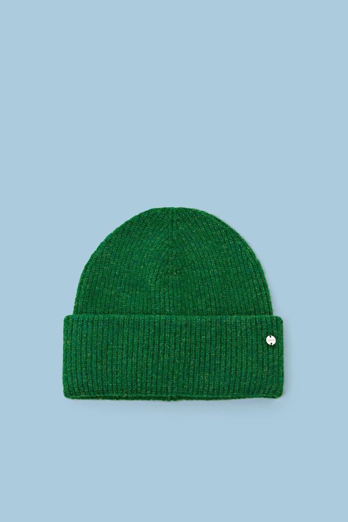 Rippstrick-Beanie