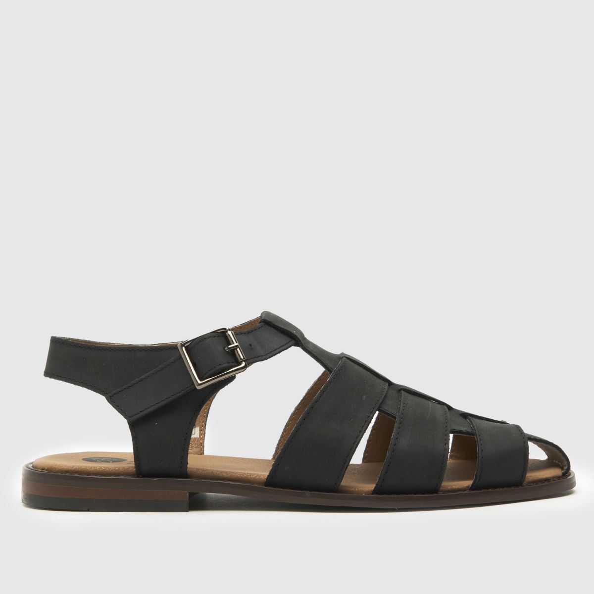 BY HUDSON – Boston – Svarta fiskarsandaler