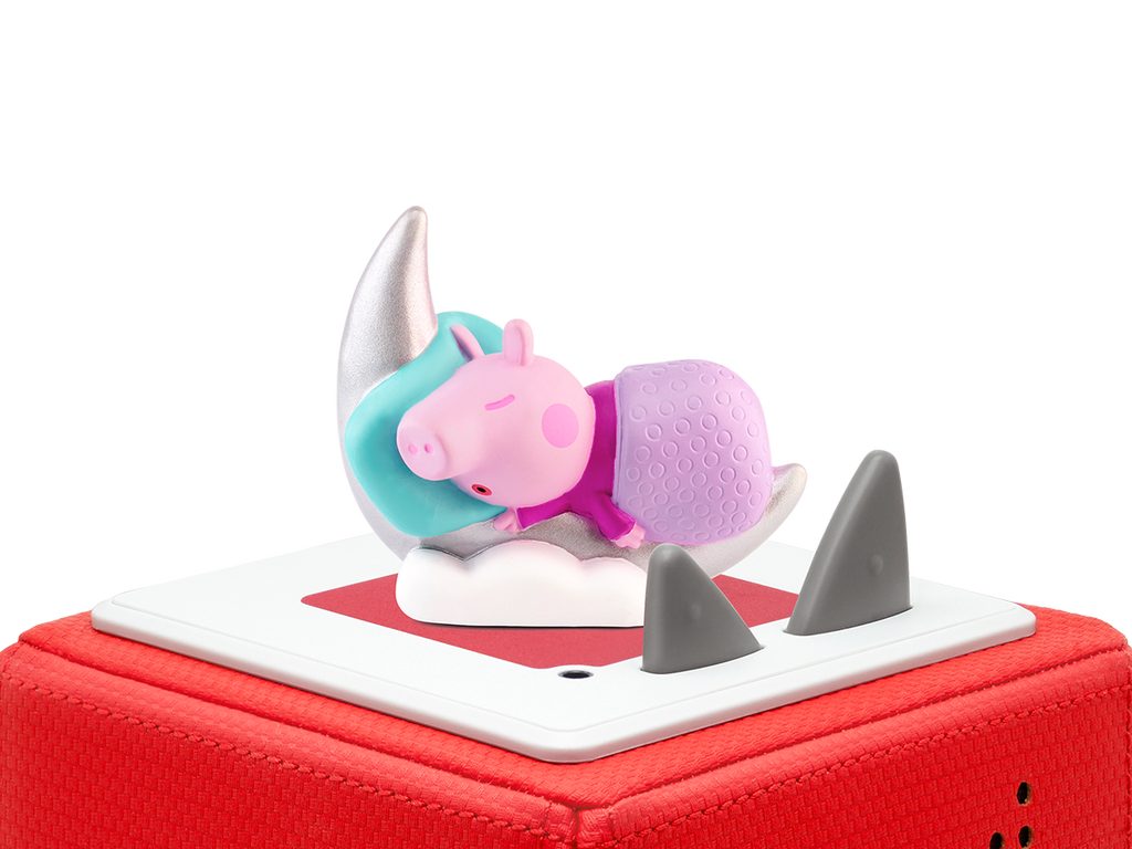tonies Hörspielfigur Tonies-Peppa Pig -Gute Nacht Geschichten, (1-St), Magnethaftend, handbemalt, integrierter NFC-Chip