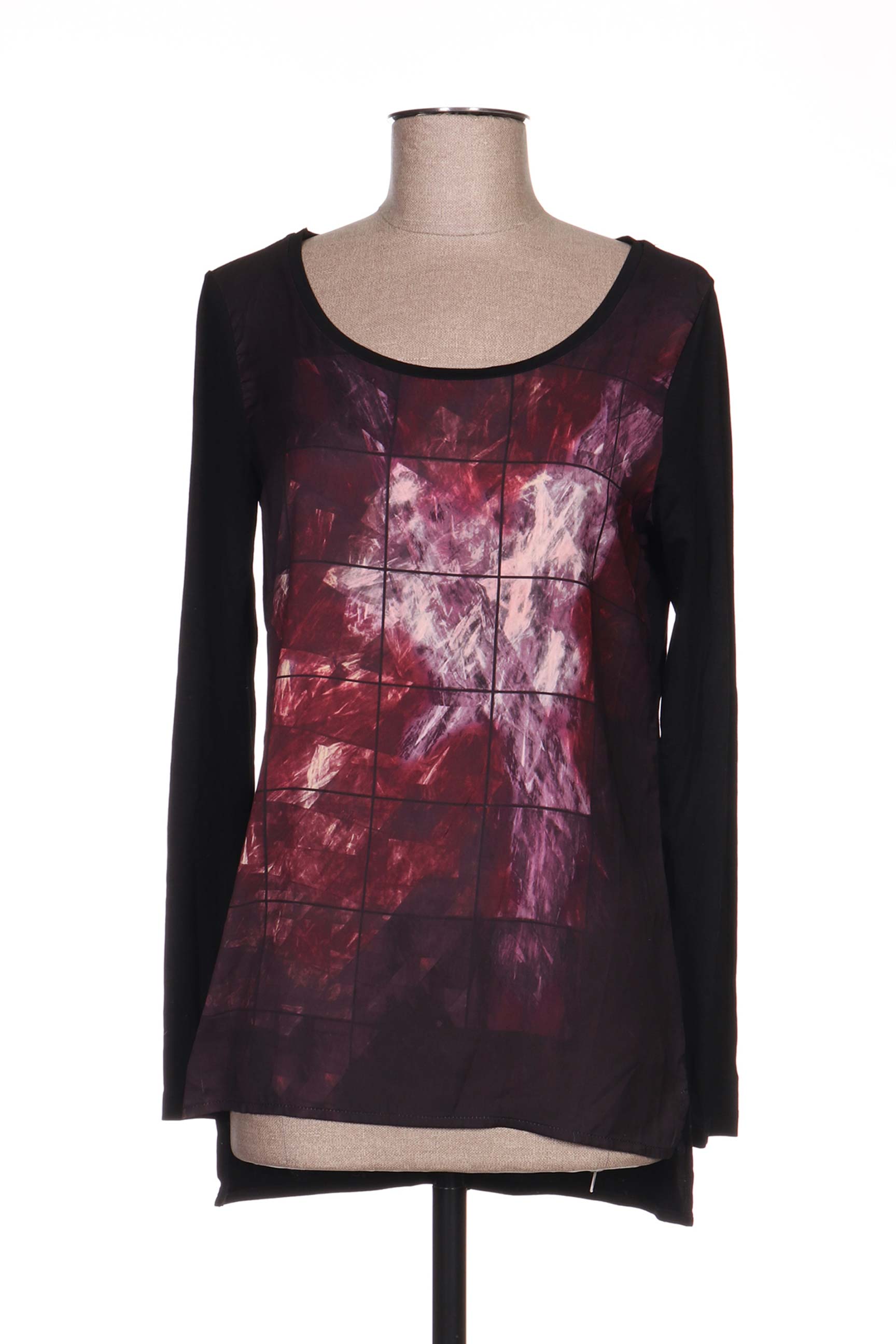 Expresso Tuniquemanchelongue Femme couleur noir