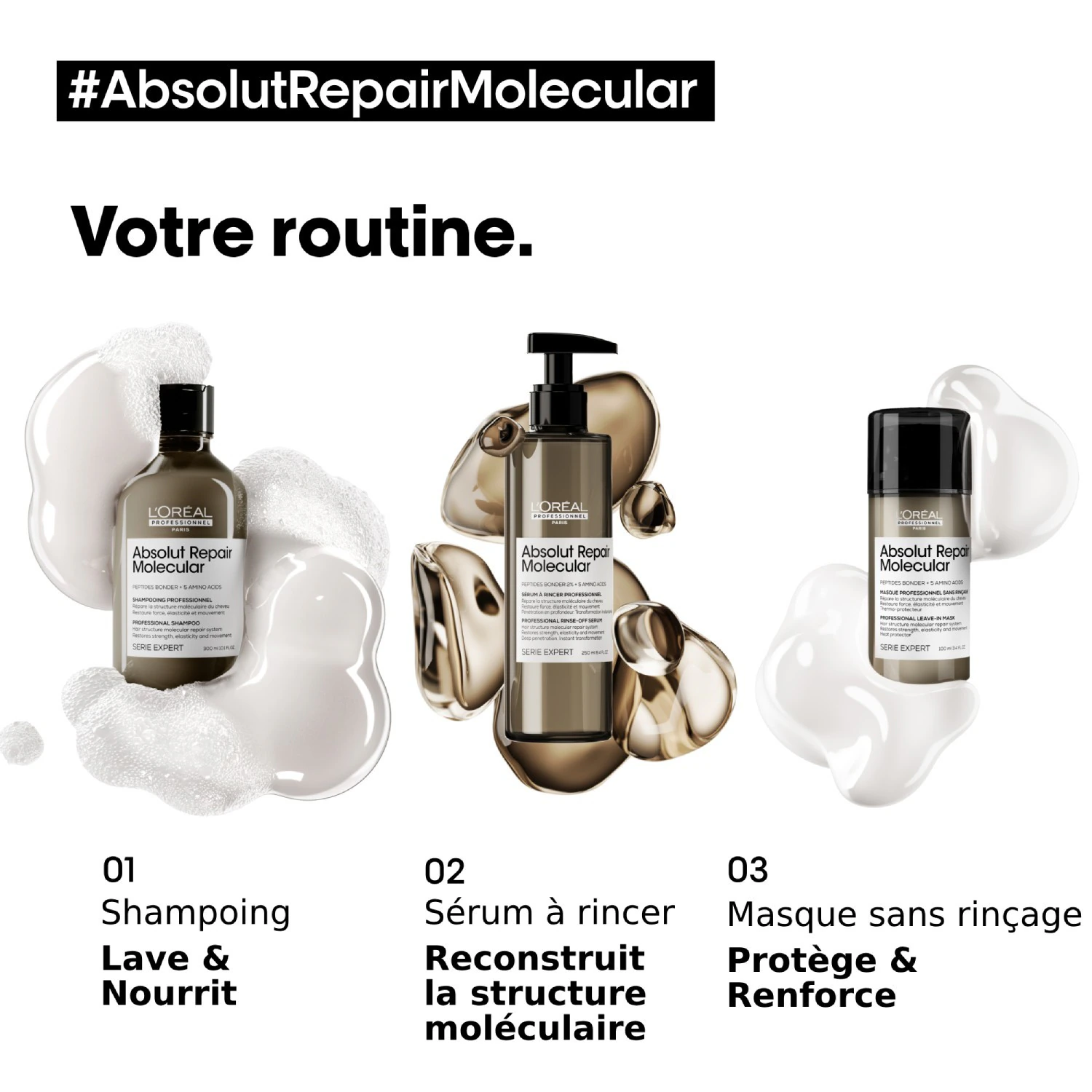 L'Oréal Professionnel Paris Molekulares Haarshampoo