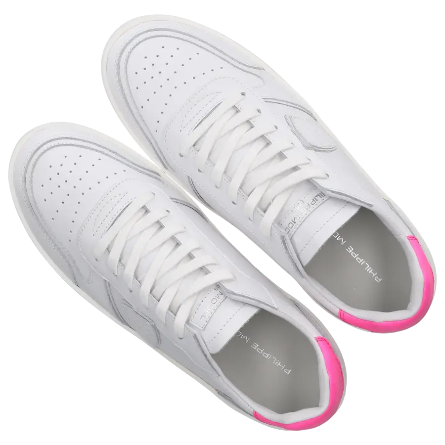 Philippe Model - Sneaker low NICE Kalbsleder - weiß