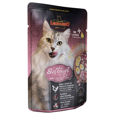 Sparpaket Leonardo Finest Selection Katzenfutter Pouch 32 x 85 g