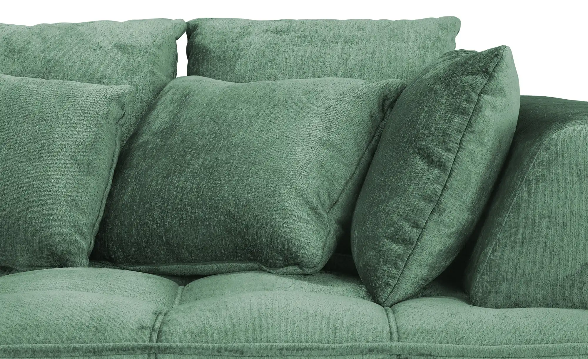 Twist Ecksofa aus Samt Tiga