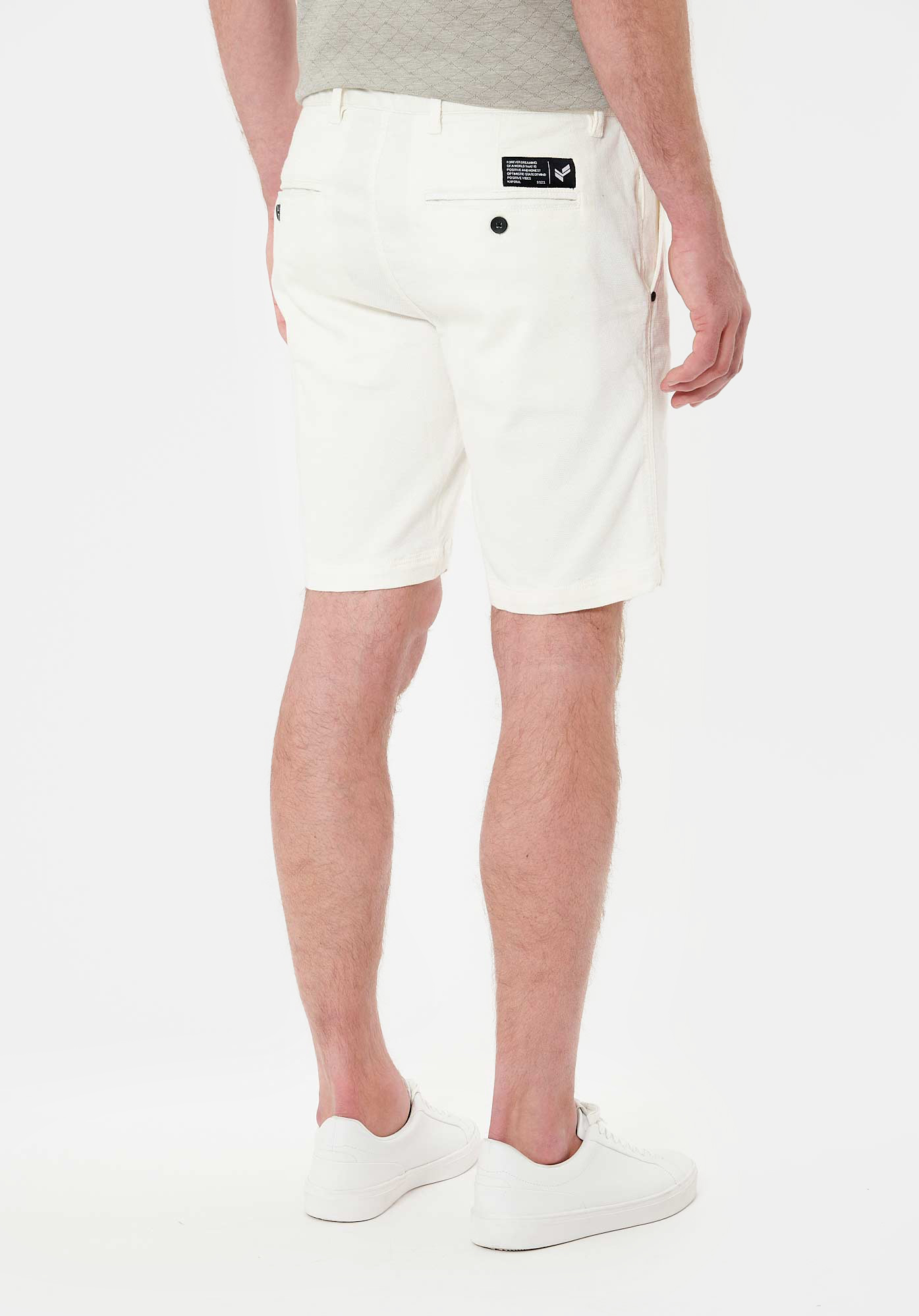 MAGIC  Short slim blanc Homme