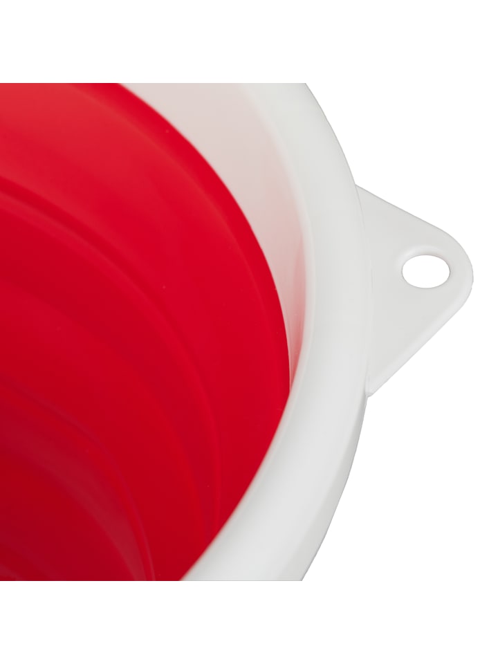relaxdays Falteimer in Rot - 10 L günstig kaufen onesize