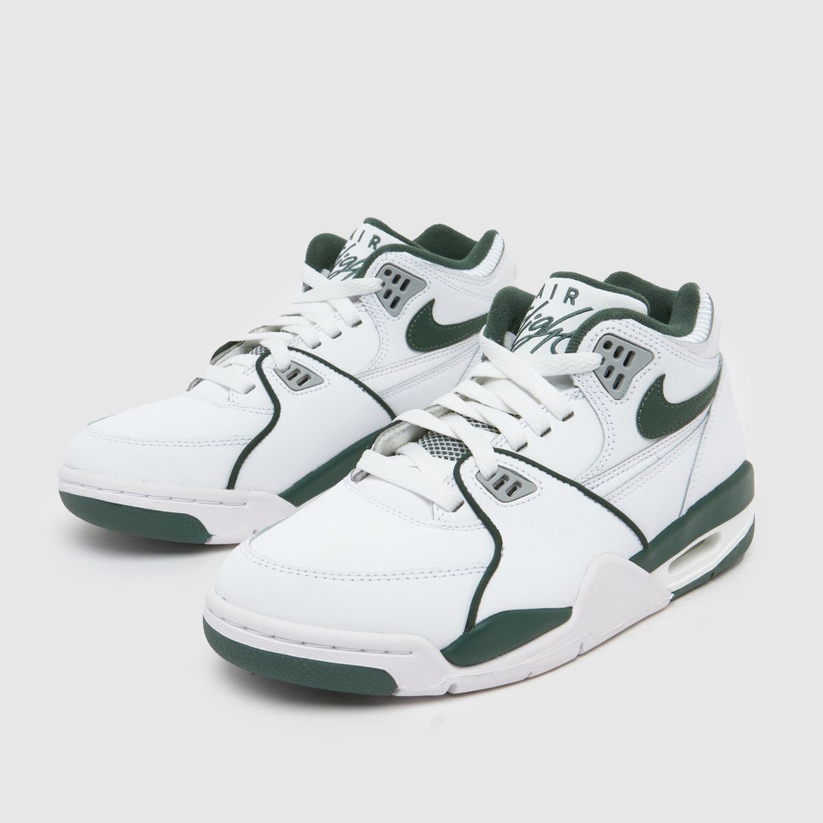 Belo-zeleni športni copati Nike Air Flight 89 Youth