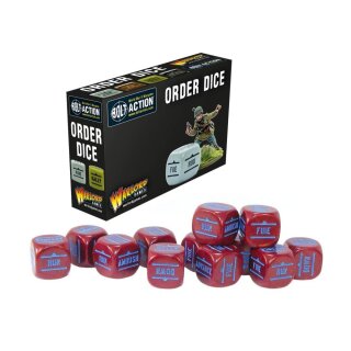 Order Dice Pack - Maroon (12)