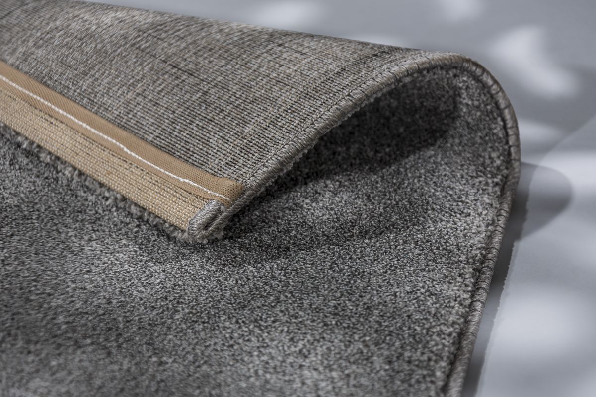 Schöner Wohnen Webteppich Pure silber 80x150