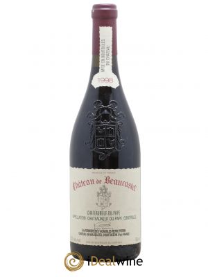 Châteauneuf-du-Pape Château de Beaucastel Famille Perrin  1998 - Lot de 1 Bouteille