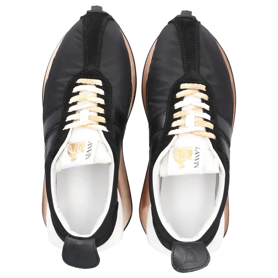 Lanvin - Sneaker low BUMPR Nylon - schwarz