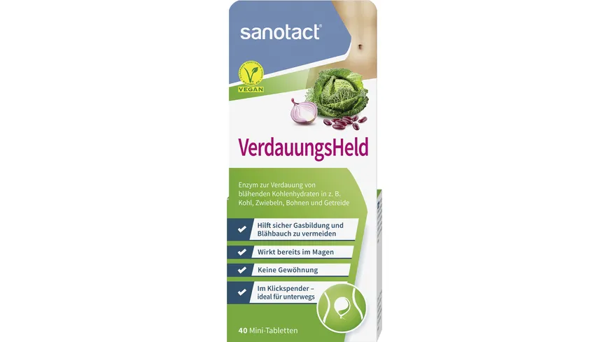 sanotact Verdaungsheld Mini-Tabletten