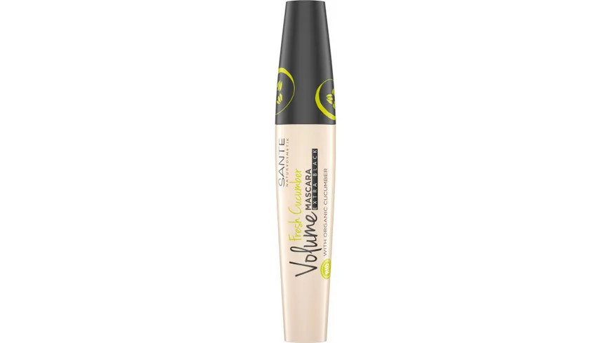 SANTE Extra Black Fresh Cucumber Volume Mascara 12 ml schwarz