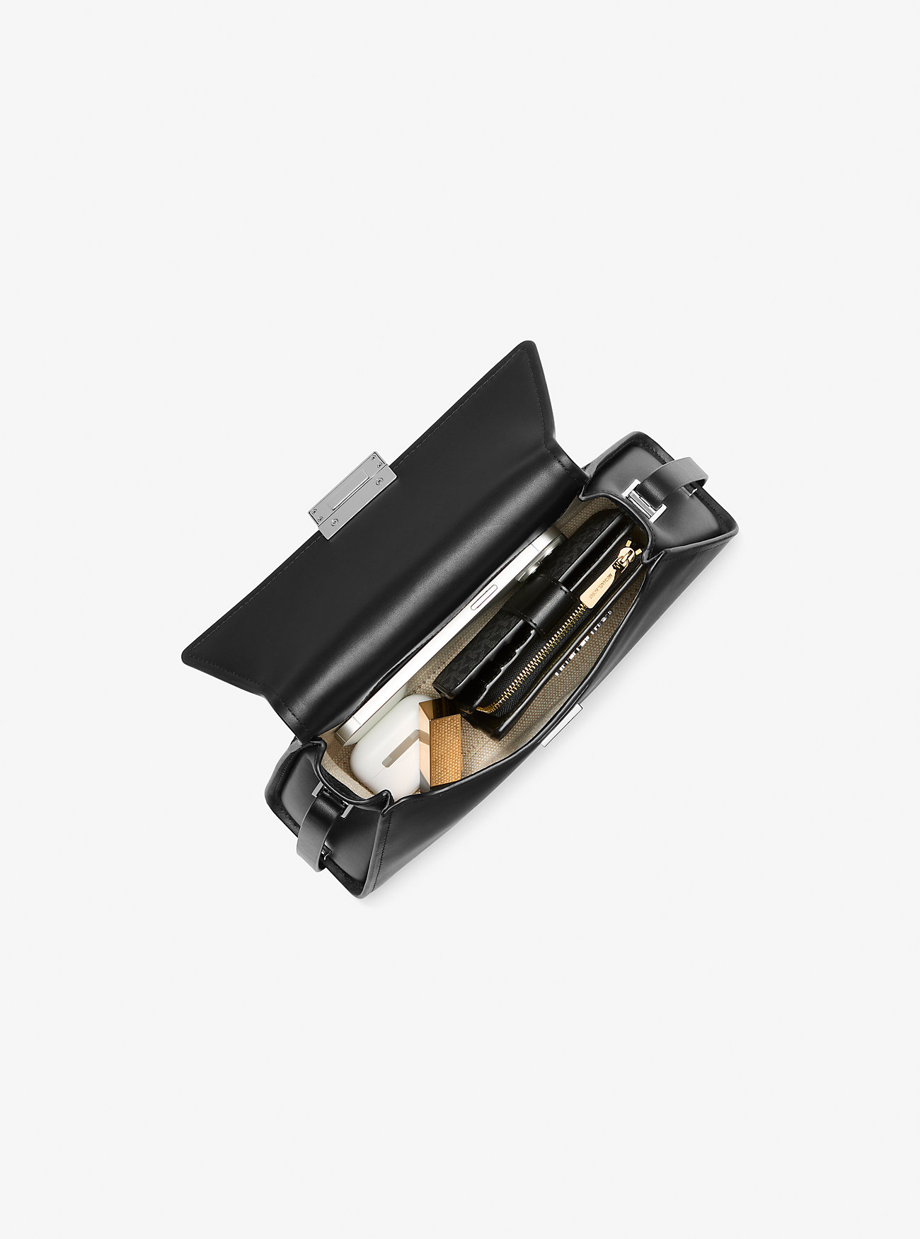 Ludlow Medium Skinnveske - SVART