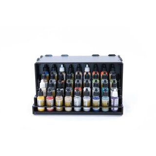Black Paint Rack: Farbregal ausziehbar (Dropper)