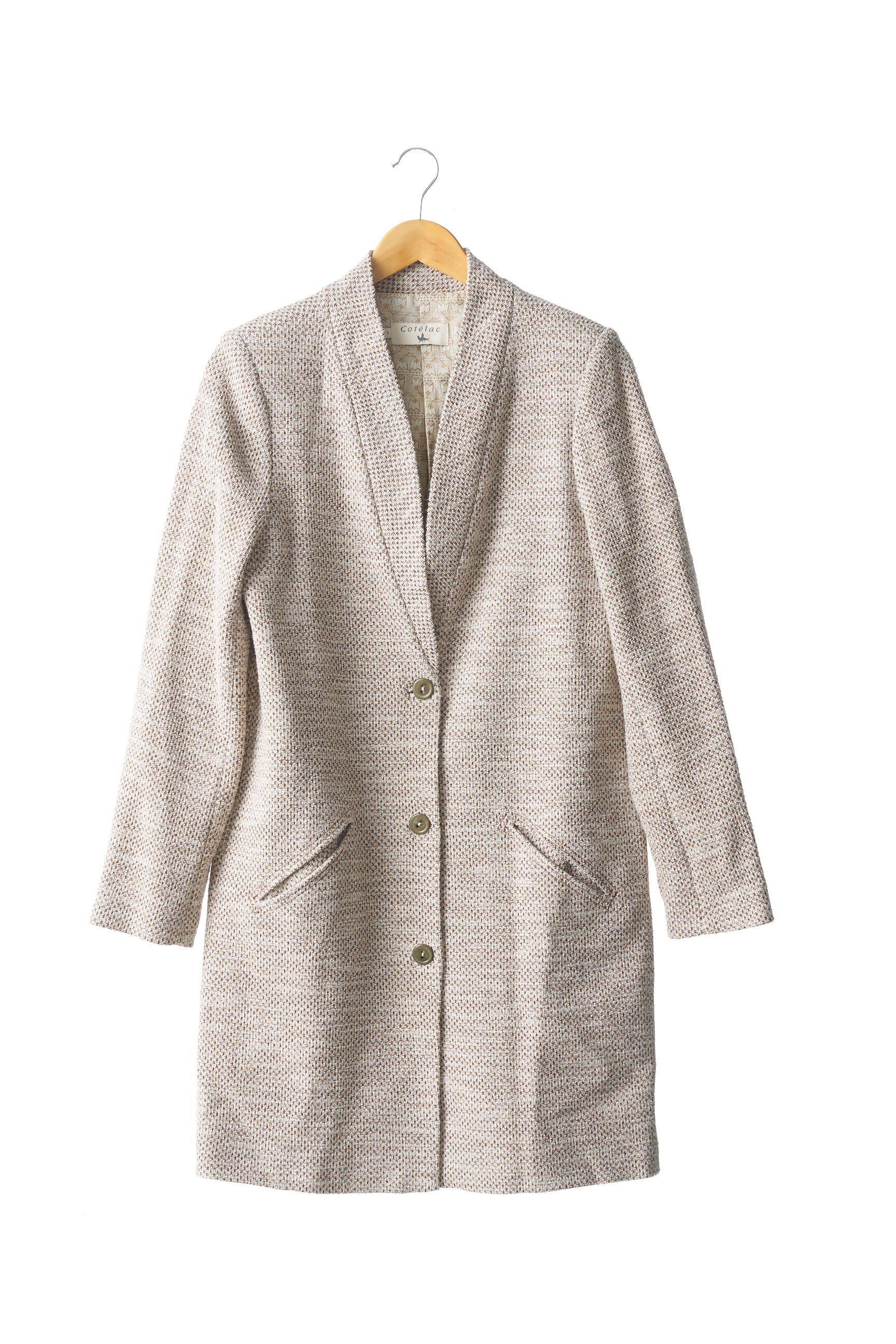 Cotelac Manteaux Longs Femme couleur beige