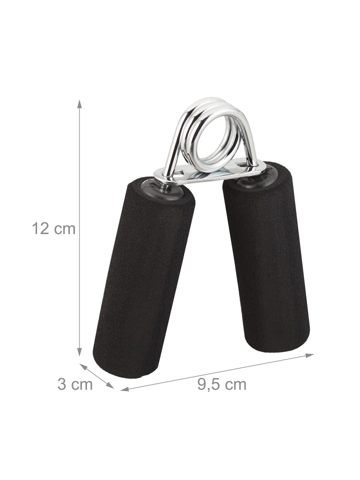 relaxdays 2x Fingertrainer in Schwarz günstig kaufen onesize