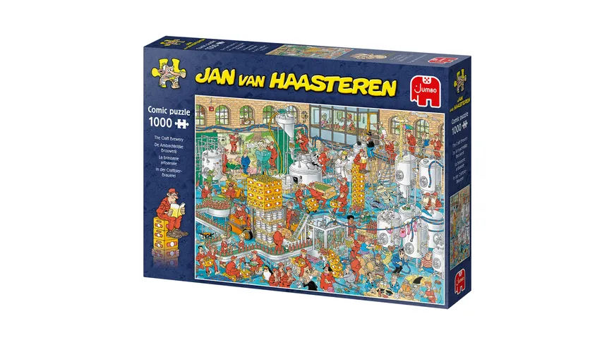 Jumbo Spiele - Puzzle JvH In der Craftbier-Brauerei (1000 Teile)