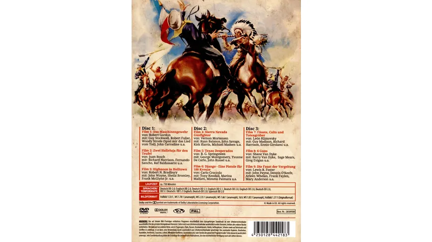 Schiesserei im Wilden Westen  [3 DVDs]